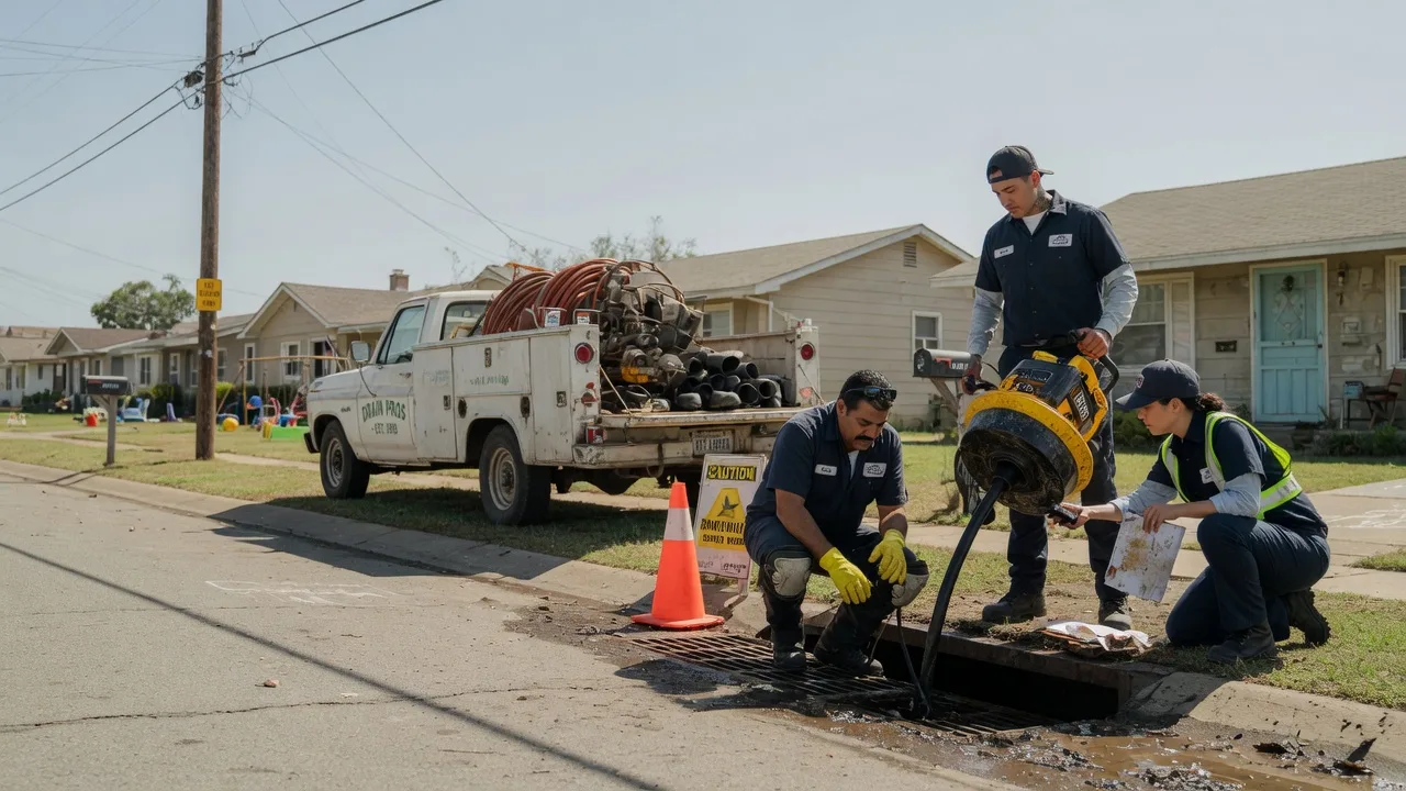 Drain Cleaning in Harrison, NJ near me